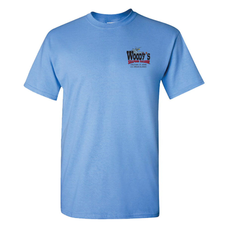 Water Logo Tee - Blue