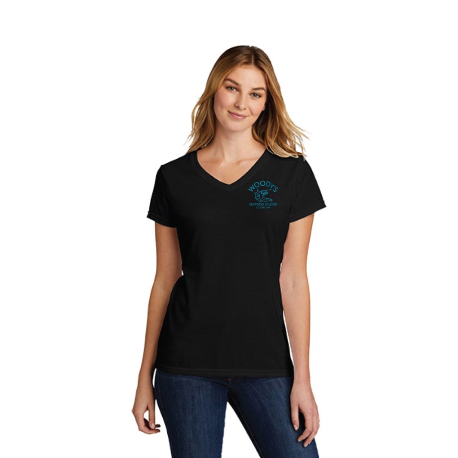 Neon Lights Women's V-Neck Tee