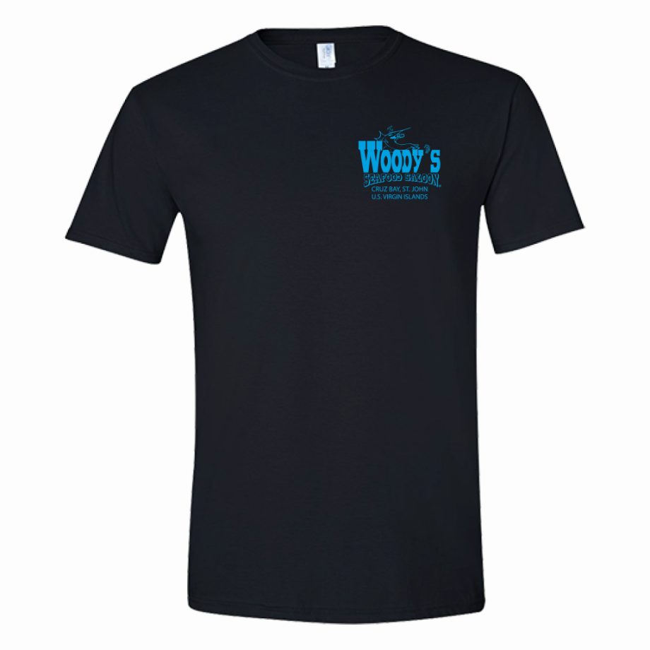 Woody's Circle Marlin Tee - Black