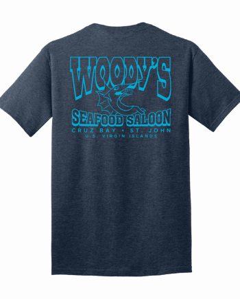 Woody's Classic Tee - Heather Navy