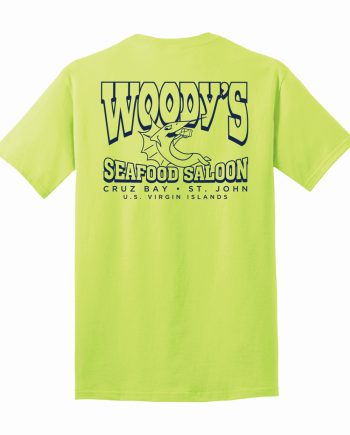 Woody's Classic Tee - Neon Yellow