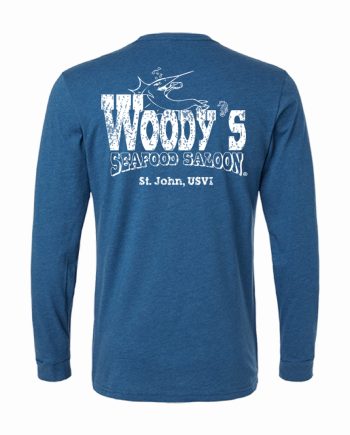 Woody's Retro Distressed - Heather Cool Blue